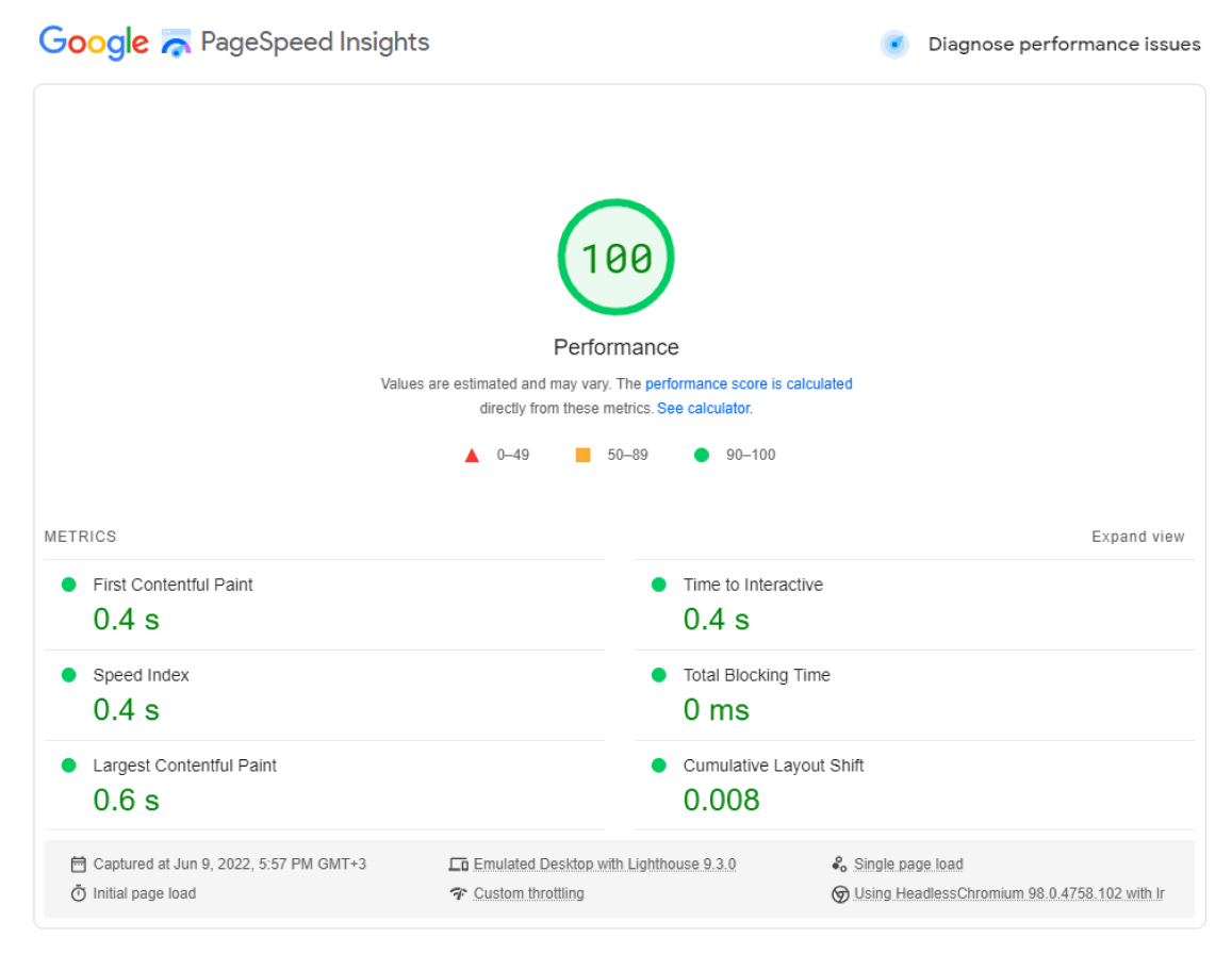 Speed Optimization & SEO